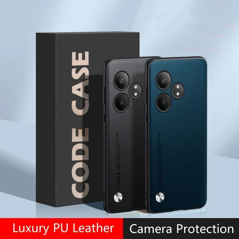 Rugged Leather Case for Realme - đánh giá và giá Realme Gt 6
