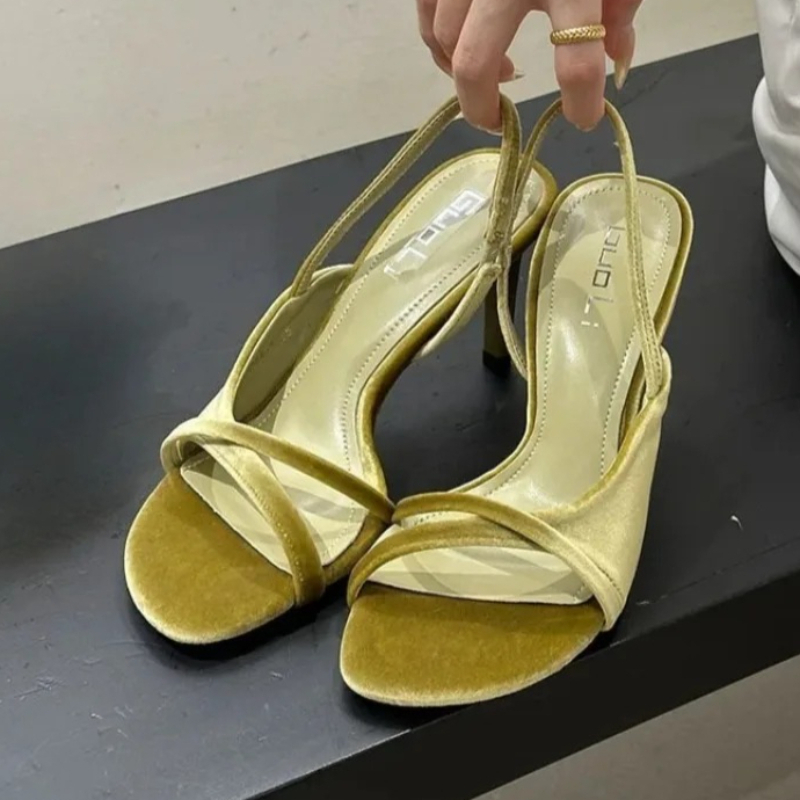 Velvet Luxury Women Heels Shoe - đánh giá và giá Luxury Lifestyle Store