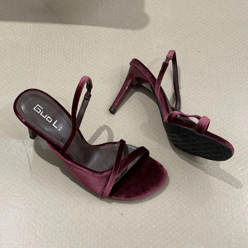 Velvet Luxury Women Heels Shoe - đánh giá và giá Luxury Lifestyle Store