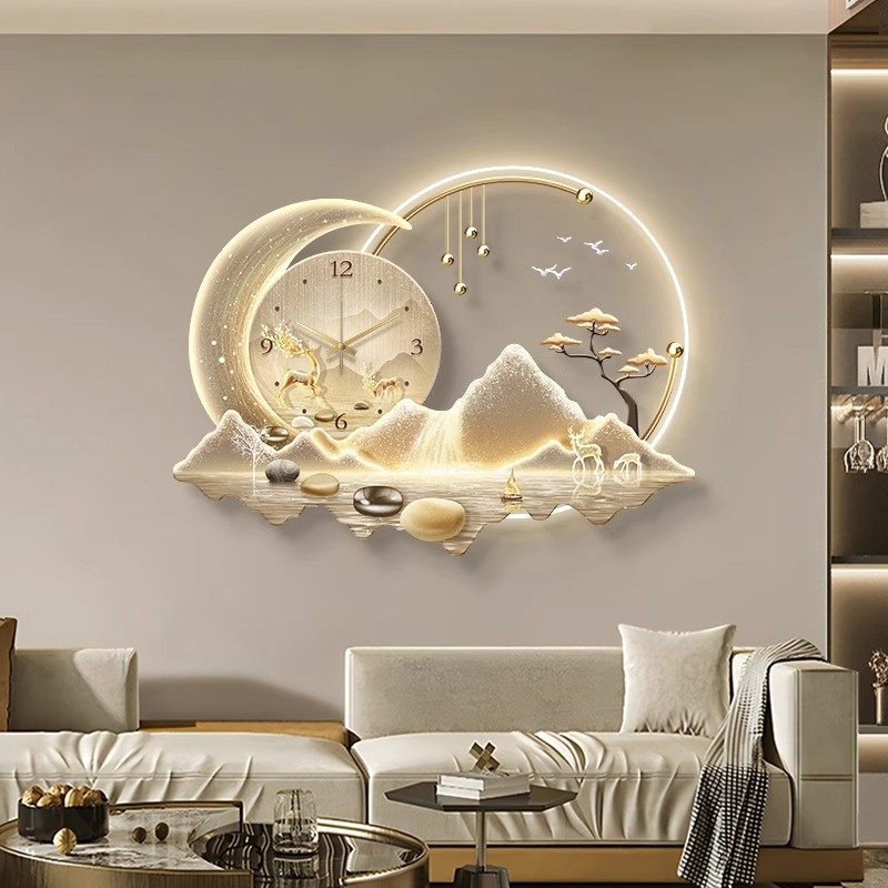 Art Mural Led Clock Wall Luxur - đánh giá và giá Luxury Lifestyle Aesthetics