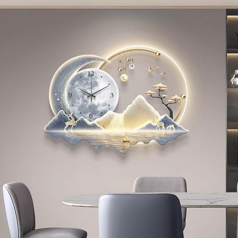 Art Mural Led Clock Wall Luxur - đánh giá và giá Luxury Lifestyle Aesthetics