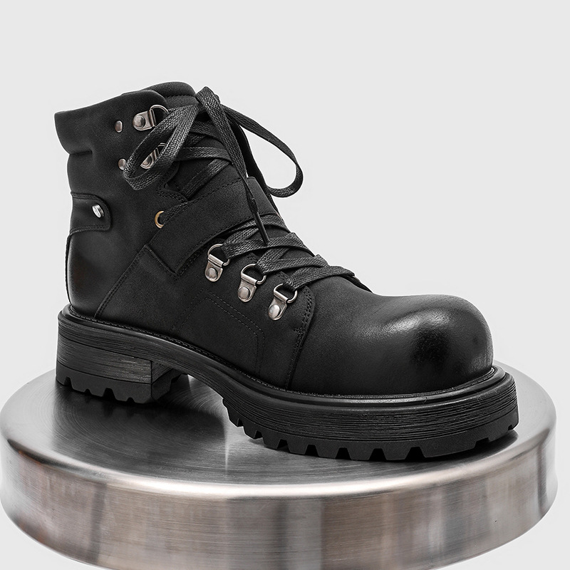 Brand Men Leather Boots Motorc - đánh giá và giá Luxury Lifestyle Store