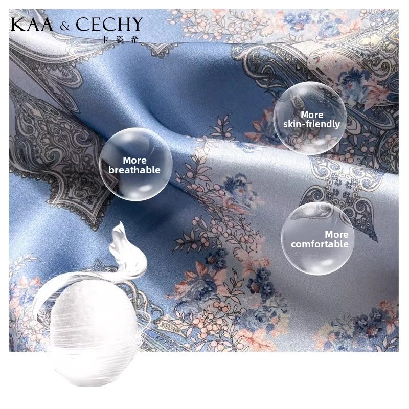 Baroque Floral 100% Mulberry S - đánh giá và giá Luxury Lifestyle Store